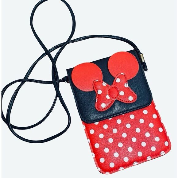 Minnie Mouse Cell Phone Crossbody NWOT - Picture 1 of 6